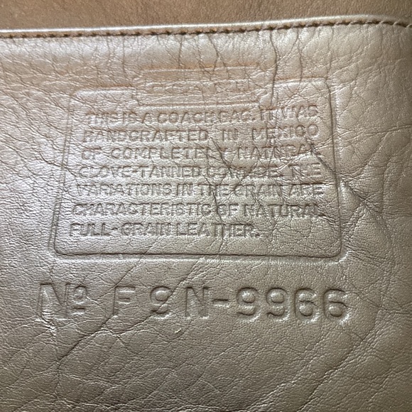 Coach Vintage Legacy Crossbody Shoulder Bag 9966 - Picture 14 of 14